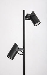 Lampadar Maximilian, negru mat, 2 x GU10, H.155cm, IP20, Rabalux, 73046