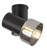 Plafoniera Hatice, negru, 1xE14, IP20, Rabalux, 73052
