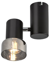 Plafoniera Hatice, negru, 1xE14, IP20, Rabalux, 73052
