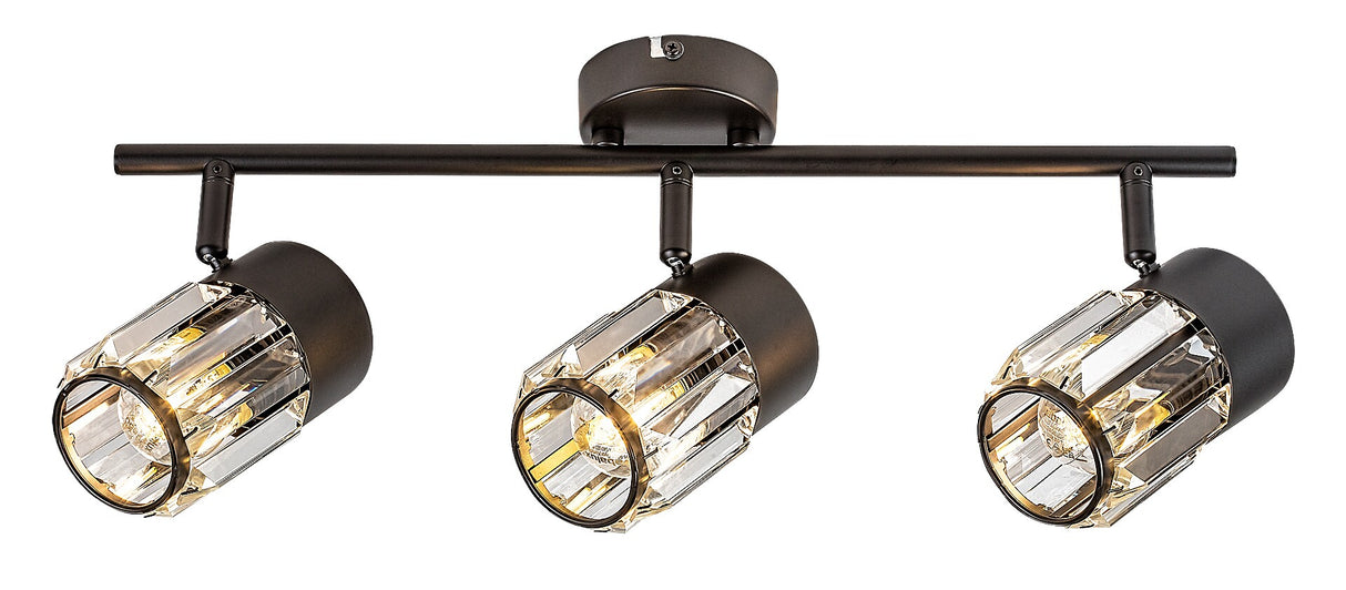 Plafoniera Venaro, negru, 3xE14, IP20, Rabalux, 73061