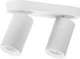 Spot Yorli, alb mat, 2xGU10, L.22cm, IP20, Rabalux, 73086