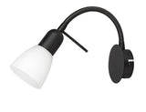 Spot Soma, negru mat, 1xE14, H.20,5cm, IP20, Rabalux, 73090