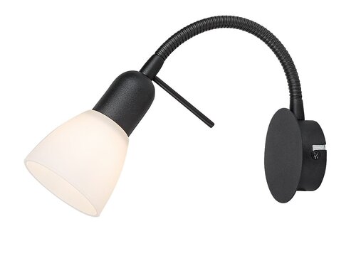 Spot Soma, negru mat, 1xE14, H.20,5cm, IP20, Rabalux, 73090