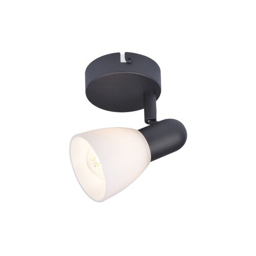 Spot Soma, negru mat, 1xE14, H.14cm, IP20, Rabalux, 73091