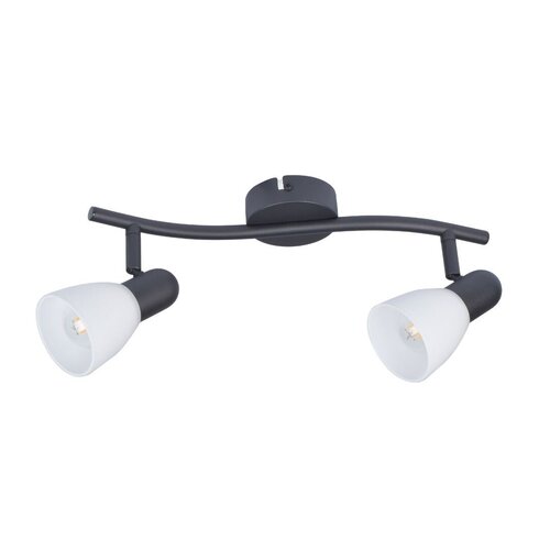 Spot Soma, negru mat, 2xE14, L.35cm, IP20, Rabalux, 73092