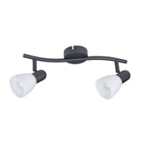 Spot Soma, negru mat, 2xE14, L.35cm, IP20, Rabalux, 73092