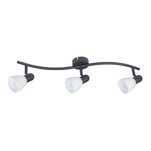 Spot Soma, negru mat, 3xE14, L.60cm, IP20, Rabalux, 73093