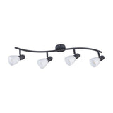 Spot Soma, negru mat, 4xE14, L.70cm, IP20, Rabalux, 73094
