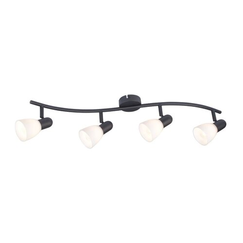 Spot Soma, negru mat, 4xE14, L.70cm, IP20, Rabalux, 73094