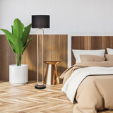 Lampadar Domiro, auriu, LED 30W + 1 x E27, H.165cm, IP20, Rabalux, 74043