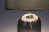 Veioza Luxin, fumuriu, 1xE14, H.33cm, IP20, Rabalux, 74047