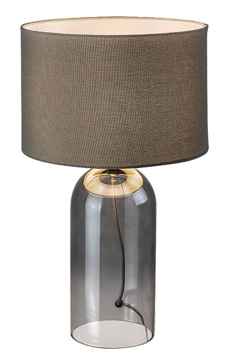 Veioza Luxin, fumuriu, 1xE14, H.45cm, IP20, Rabalux, 74048