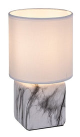 Veioza Nalisa, marmura, 1xE14, H.22,5cm, IP20, Rabalux, 74069