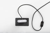Veioza Sindri, negru, LED 15W, 750lm, 3000K, 3500K, 4000K, IP20, Rabalux, 74194