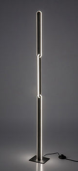 Lampadar Sindri, negru, Led 33W, 1800lm, 3000K-4000K, H.132cm, Rabalux 74195