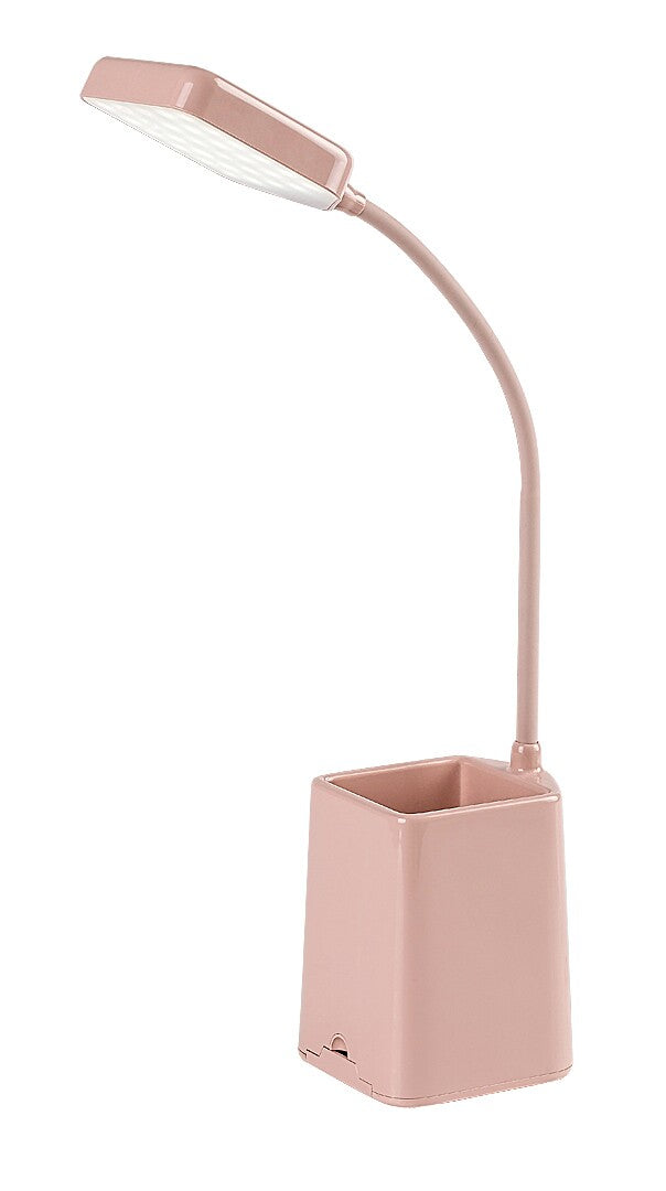 Lampa de birou Arvid, roz, LED 6W, 300lm, 5000K, IP20, Rabalux, 74245