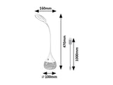 Lampa de birou Vivter alb LED 4W 220lm 4000K RGB IP20 Rabalux 74248