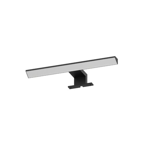 Aplica baie LED Loric, negru, 6W, 375lm, 4000K, L.30cm, IP44, Rabalux, 75024