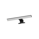 Aplica baie LED Loric, negru, 6W, 375lm, 4000K, L.30cm, IP44, Rabalux, 75024