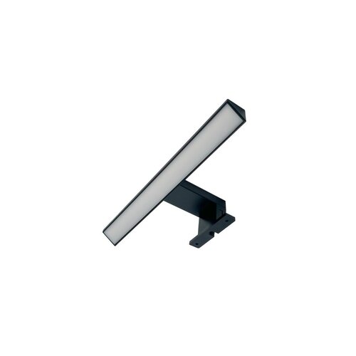 Aplica baie LED Loric, negru, 6W, 375lm, 4000K, L.30cm, IP44, Rabalux, 75024