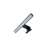 Aplica baie LED Loric, negru, 6W, 375lm, 4000K, L.30cm, IP44, Rabalux, 75024