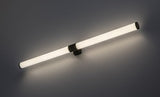 Aplica baie LED Zain, negru, 8W, 800lm, 4000K, L.60cm, IP44, Rabalux,