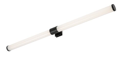 Aplica baie LED Zain, negru, 8W, 800lm, 4000K, L.60cm, IP44, Rabalux,