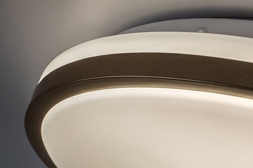 Plafoniera baie LED Slava, auriu, 18W, 1170lm, 4000K, D.34cm, IP44, Rabalux, 75058