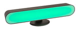 Veioza Parker, negru, telecomanda, LED RGB, 3W, H.27 cm, Rabalux 76016