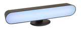 Veioza Parker, negru, telecomanda, LED RGB, 3W, H.27 cm, Rabalux 76016