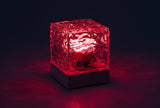 Veioza copii pe baterii cu telecomanda Cubiko, alb, LED 1W, RGB, Rabalux, 76022