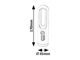 Lampa cu senzor de miscare Radko, alb, LED 0,8W, IP20, Rabalux, 76108