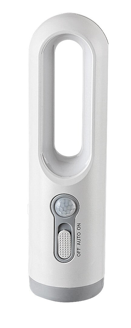 Lampa cu senzor de miscare Radko, alb, LED 0,8W, IP20, Rabalux, 76108