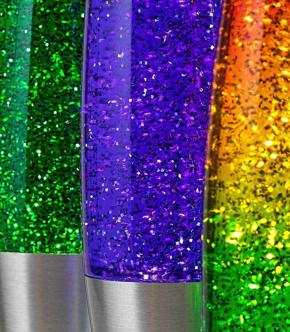 Veioza LED copii Glitter2, argintiu, 25W, D.7,5,IP20, Rabalux, 76113