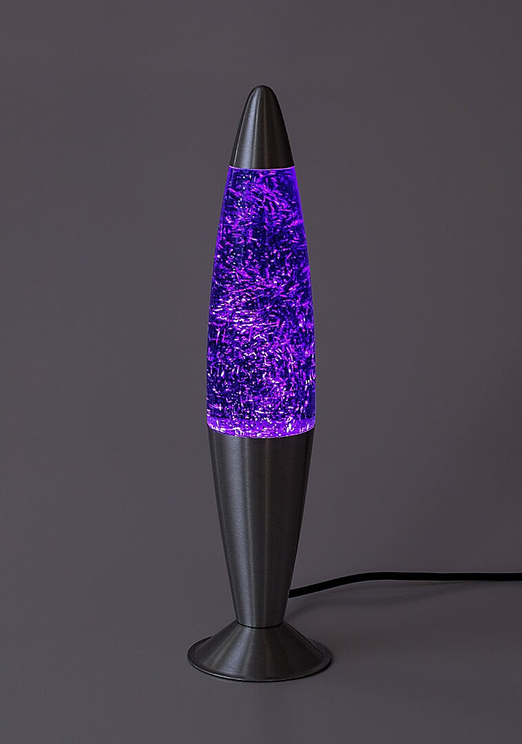 Veioza LED copii Glitter2, argintiu, 25W, D.7,5,IP20, Rabalux, 76115