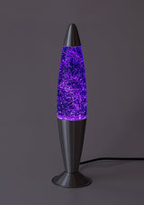 Veioza LED copii Glitter2, argintiu, 25W, D.7,5,IP20, Rabalux, 76115