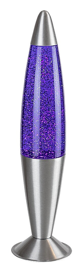 Veioza LED copii Glitter2, argintiu, 25W, D.7,5,IP20, Rabalux, 76115
