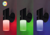 Aplica LED exterior solara Lutto, negru, 1W, IP44, Rabalux, 77030