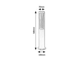 Stalp exterior LED Kalisz, antracit, 7W, 250lm, 3000K, H.50, IP54, Rabalux, 77032