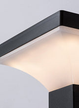 Aplica LED exterior solara Geleen, negru, 4W, IP44, Rabalux, 77044