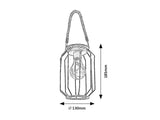 Lampa LED exterior solara Sluis, negru, 0,2W, IP44, Rabalux, 77046