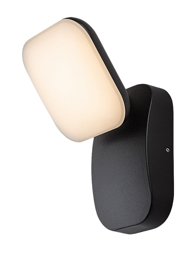 Aplica LED exterior Odiel, negru, 12W, 800lm, 3000K, IP44, Rabalux, 77057