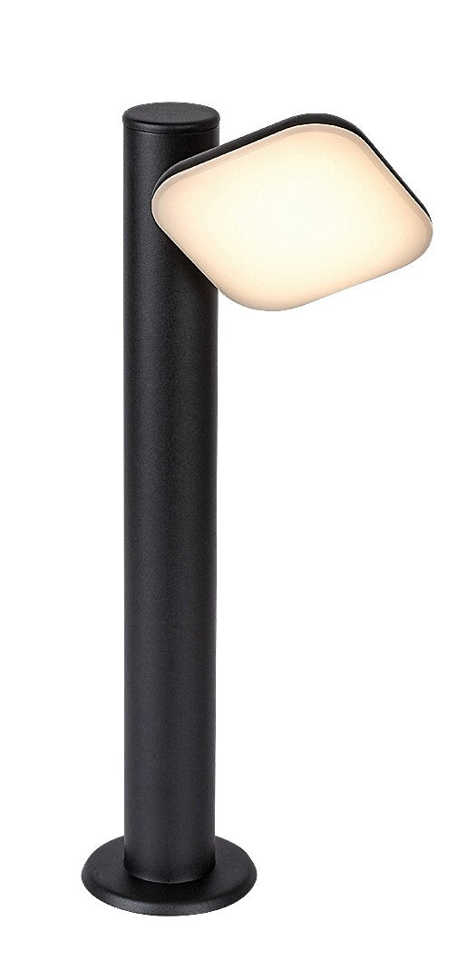 Stalp exterior LED Odiel, negru, 12W, 750lm, 3000K, H.50, IP44, Rabalux, 77059