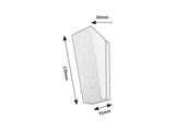 Aplica LED exterior Temse, antracit, 3W, 140lm, 4000K, IP65, Rabalux, 77065