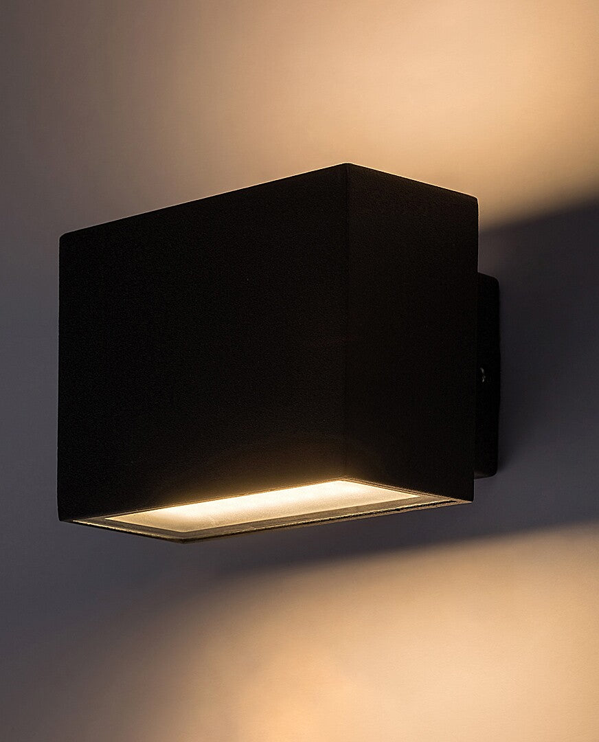 Aplica LED exterior Mataro, negru, 7W, 430lm, 4000K, IP54, Rabalux, 77073