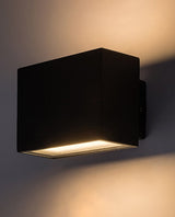 Aplica LED exterior Mataro, negru, 7W, 430lm, 4000K, IP54, Rabalux, 77073