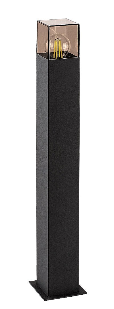 Stalp exterior Loanda, negru, 1 x E27, H.65, IP44, Rabalux, 77082