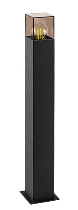 Stalp exterior Loanda, negru, 1 x E27, H.65, IP44, Rabalux, 77082