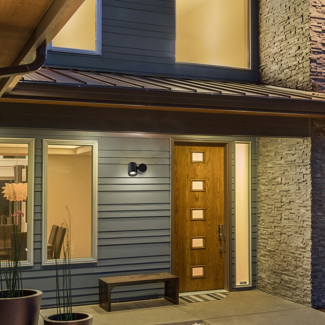 Aplica exterior Enol, negru, 1xGU10, IP44, Rabalux, 77110