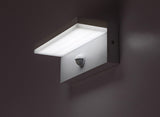 Aplica LED exterior Zaragoza, alb, 9W, 850lm, 2700K, 4000K, 6500K, IP54, Rabalux, 77116